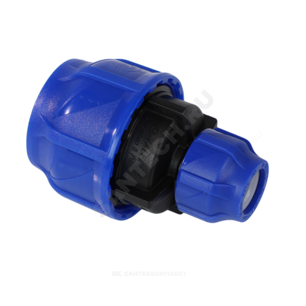 Муфта компрессионная ПЭ переходная Дн 32х25 Ру16 VALFEX 121001213225