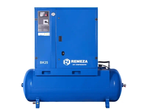 Винтовой компрессор Remeza ВК25-10-500 на ресивере 500л