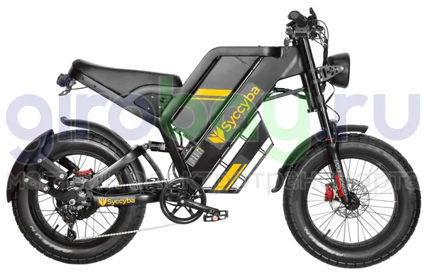 Электровелосипед Syccyba GT20 MAX 1800W (60V/25ah) фото №5