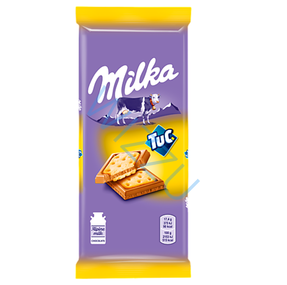 Шоколад Милка с печеньем TUK 87г