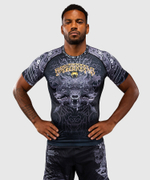 Рашгард Venum Wolf Atak Black/Grey S/S
