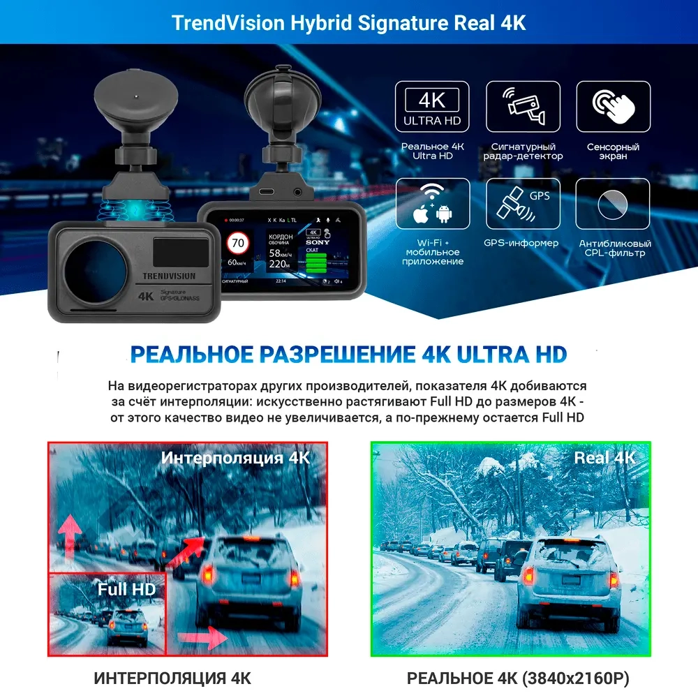TrendVision Hybrid Signature Real 4K