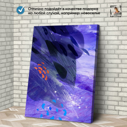 Картина karTTina "ПРИРОДА", 150 см х 70 см