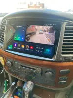 Магнитола для Toyota Land Cruiser 100, Lexus LX470 2002-2007 (климат на цветном экране) - Teyes CC3L на Android 10, CarPlay, 4G SIM-слот
