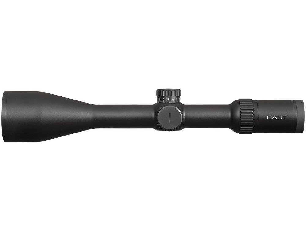Прицел Gaut Obsidian 3-24x56, SF, сетка 31 (Half MD), подсветка красная, 30мм, 1/4 МОА, IPX7, 782г