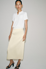 ПРЯМАЯ ЮБКА МИДИ — ZW COLLECTION — ZARA