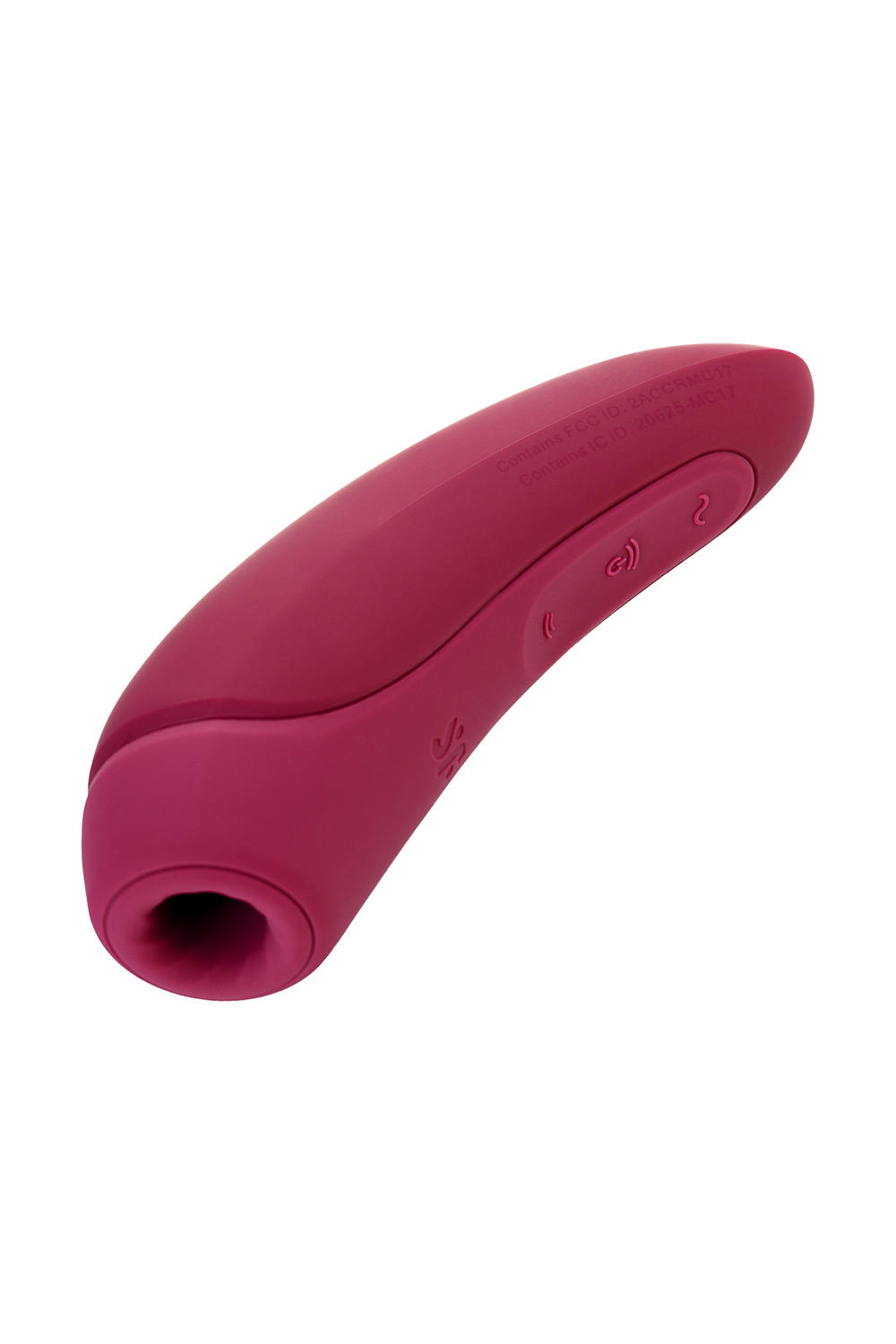 Вакуумно-волновой стимулятор Satisfyer Curvy 1+ с возможностью управления через приложение красный