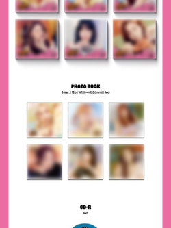 Альбом STAYC - TEENFRESH 3rd Mini Album DIGIPAK 6 Version SET