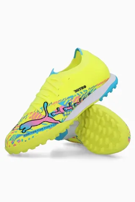 Сороконожки Puma Ultra Nitro 7 Match TT - зеленый