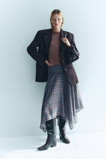Топ из джерси с вырезом-лодочкой - H&M