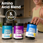 Optimum Nutrition, Essential Amin.O. Energy®, виноград Конкорд, 585 г (1,29 фунта)