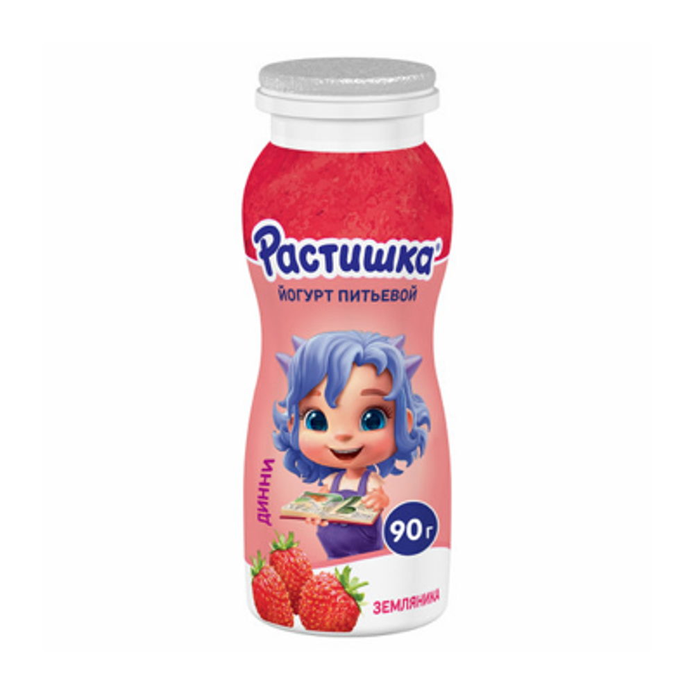 Йогурт питьевой Клубника/земляника 90гр
