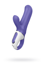 Вибратор Satisfyer Vibes Magic Bunny силикон фиолетовый 17,7 см