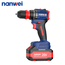 Шуруповерт аккумуляторный Nanwei NW-D8219P-4, 4 в 1, 50Hm, 4Ah*2, 20 В