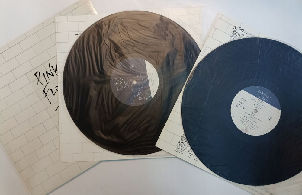 Винтажная виниловая пластинка LP Pink Floyd The Wall (Sweden 1979)