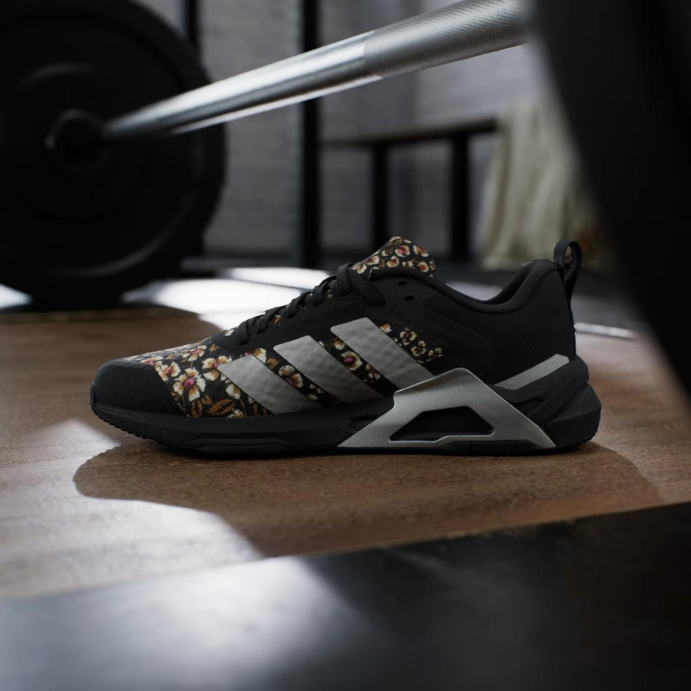 Кроссовки женские adidas DROPSET CONTROL (Черно-Цветные)