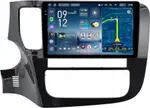 Магнитола для Mitsubishi Outlander 3 2019-2022 (левый руль, овальный климат, Китай) - Teyes CC4-PRO монитор 9.5" 2K QLED на Android 13, Быстрейшая, Snapdragon 778G, ИИ, CarPlay, DSP, 4G SIM-слот