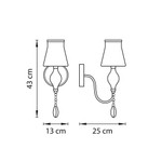 Настенный светильник Lightstar Escica 806610