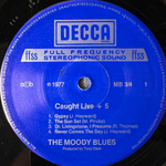The Moody Blues - Caught Live +5 2LP (Скандинавия 1977г.)