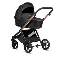 Коляска 2 в 1 Tutis Mio 3+ Black Edition Rose Gold