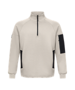 Свитшот на молнии 1/4 JOGEL Power Inside Half Zip Sweatshirt, серый/бежевый