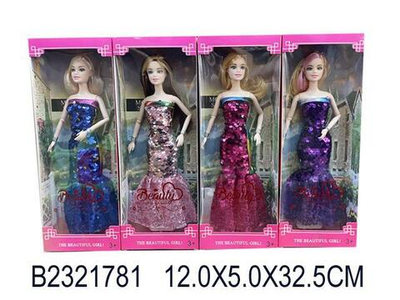 Кукла тип Модель на шарнирах 32см, коробка YY2037J