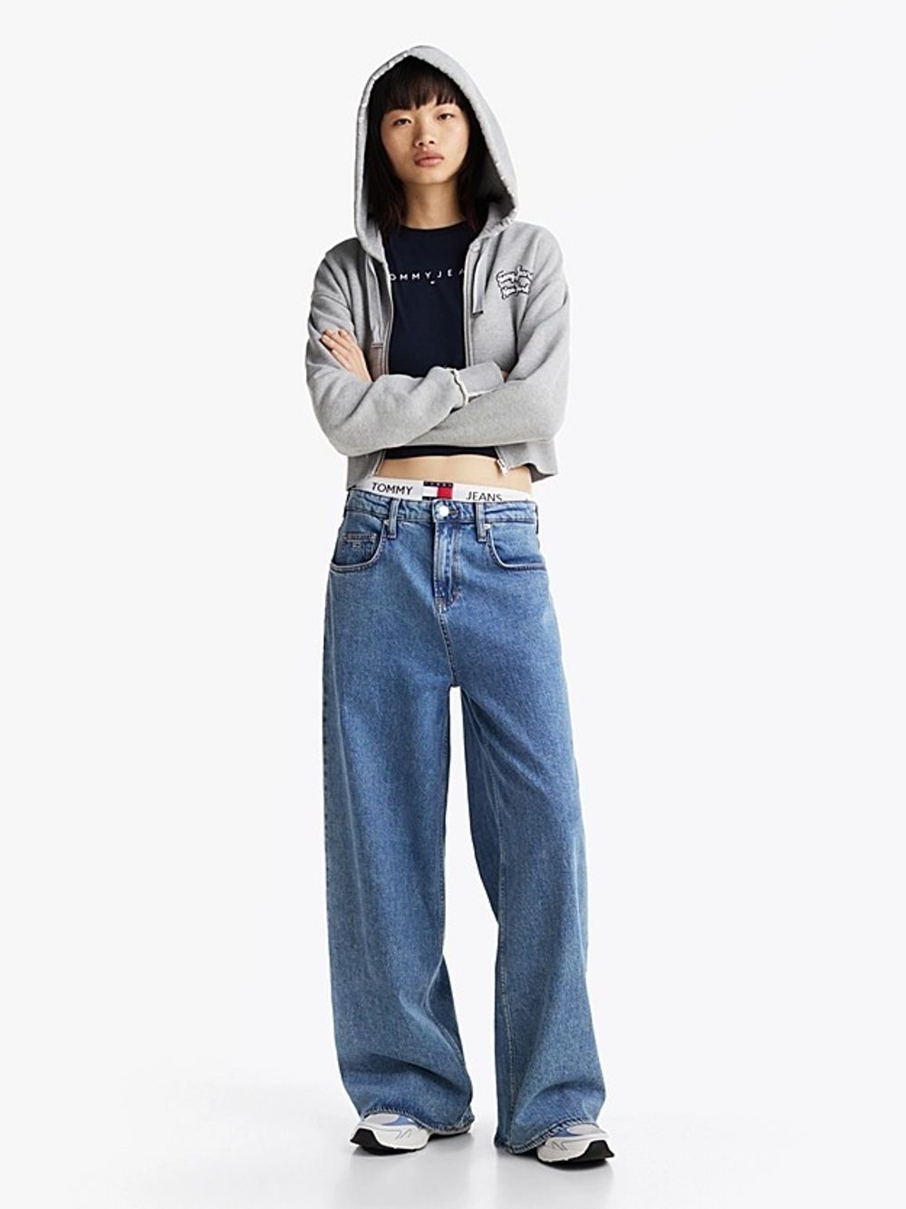 Джинсы женские TOMMY JEANS CHARLIE MR LOOSE WD