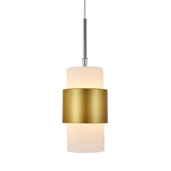 Подвесной светильник Hurricane 1169/1S Chrome/Gold Escada