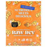 Raw Rev, растительный протеиновый батончик, арахисовая паста и морская соль, 12 шт. по 46 г