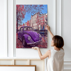 Картина интерьерная karTTina "Porsche 356", 50х70см 1шт.