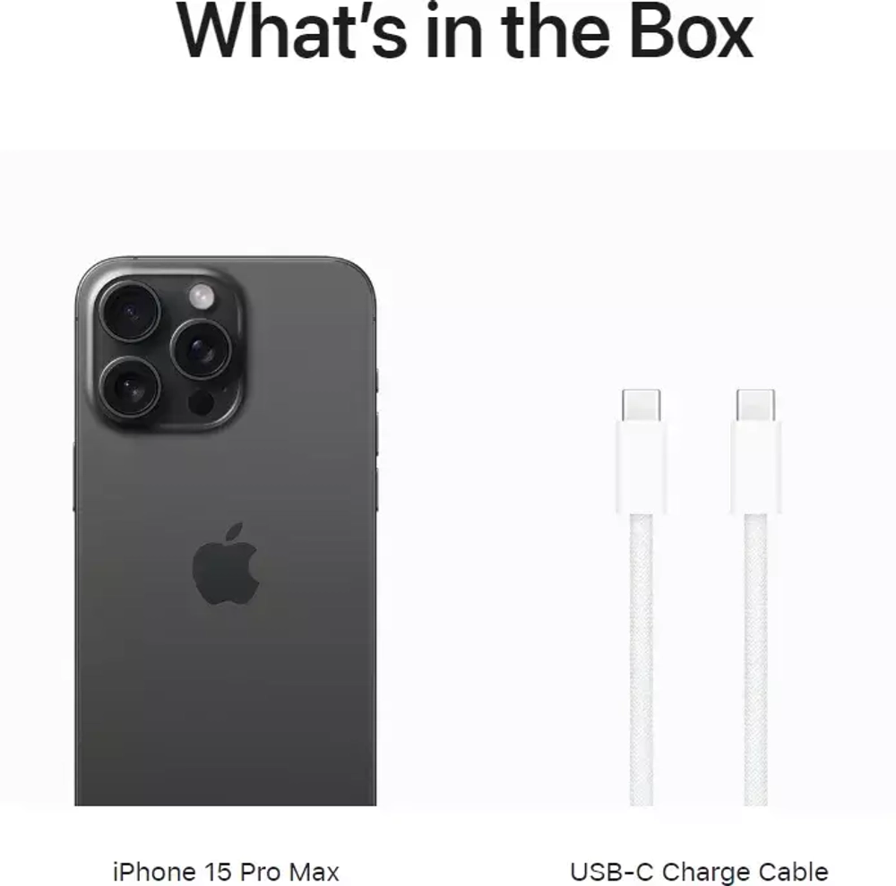 Apple iPhone 15 Pro Max 512Gb Black Titanium