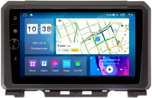 Магнитола для Suzuki Jimny 2019+ - Parafar PF126FHDAV на Android 13, CarPlay, 4G SIM-слот