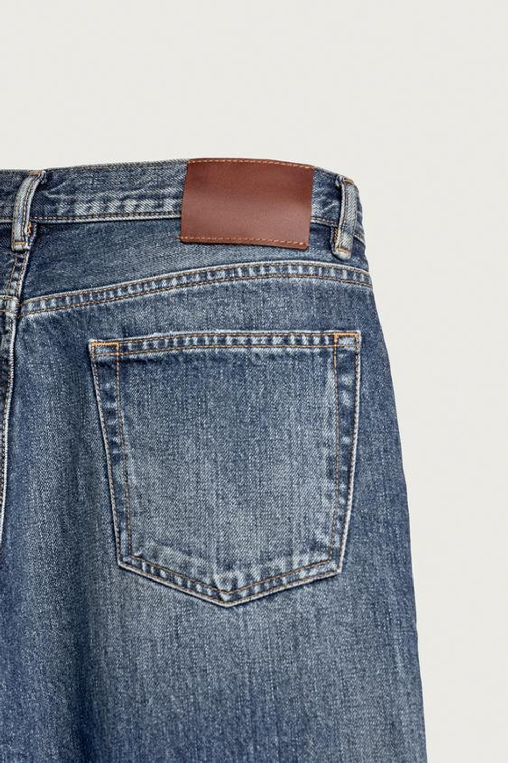 ZARA ДЖИНСЫ STRAIGHT LEG, СИНИЙ