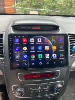 Магнитола для KIA Sorento 2 XM 2012-2020 c экраном климата снизу (рамка-накладка) - Airok RM-2301 Android 12, SIM-слот