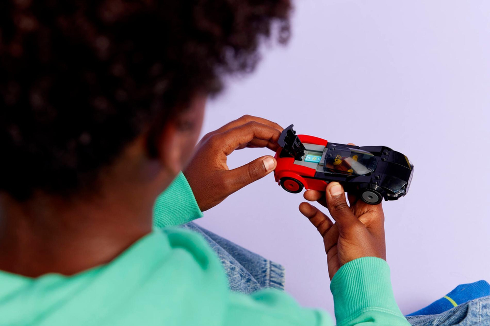 Конструктор Лего Сити Электрический суперкар 60486 | LEGO City EV Supercar | спортивный электромобиль | 109 деталей | 5+