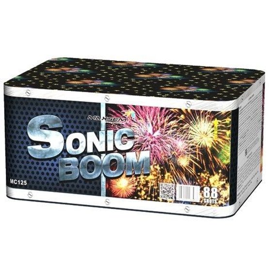 Батарея салютов SONIC BOOM (88/0,8; 1; 1,2) MC125