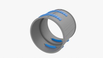 Муфта соединительная Flexag FLS90-G, цвет серый