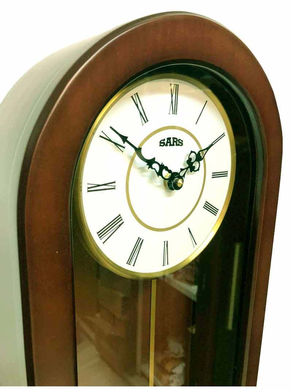 Настенные кварцевые часы 8017-15 Walnut SARS