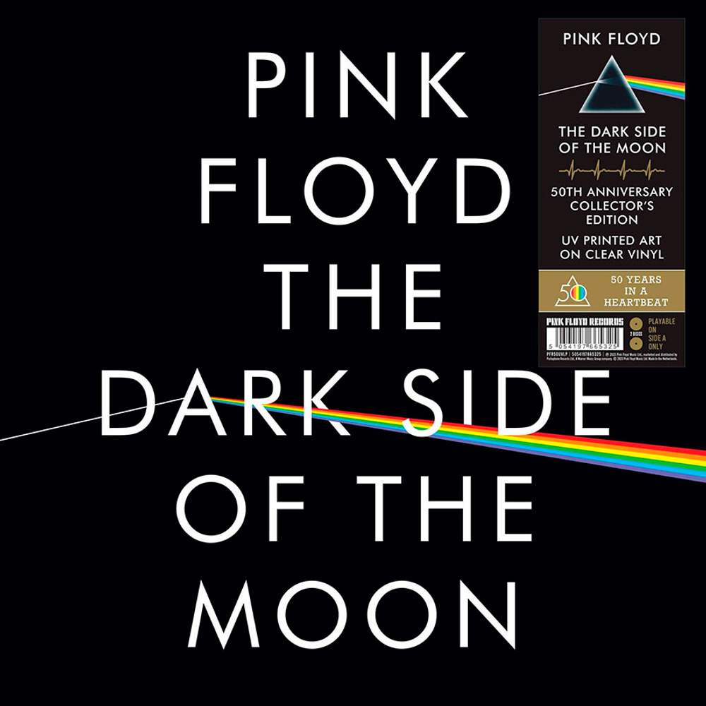 Pink Floyd / The Dark Side Of The Moon (50th Anniversary Edition)(Clear Vinyl)(Picture Discs)(2LP)