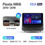 Teyes CC2 Plus 9"для Ford Fiesta MK6 2009-2018