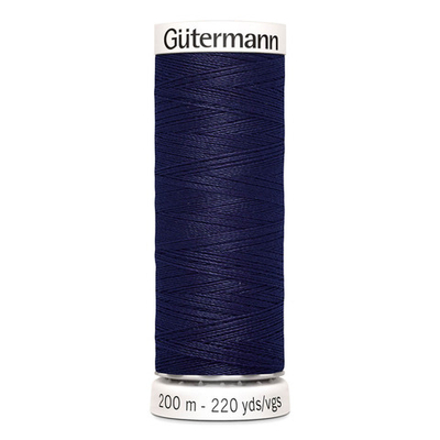 01 Нить Sew-All 100/200 м для всех материалов, 100% полиэстер Gutermann 748277 (324 черничный)