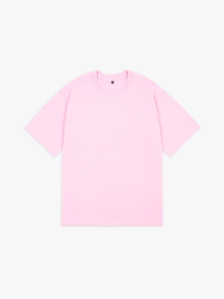 Футболка оверсайз (розовый) 230 г