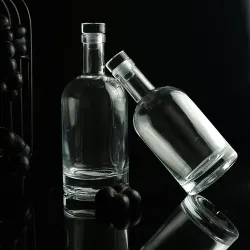 Бутылка графин 0,5 л "Bottle" стекло со стекл. пробкой крышкой d 8,3 см h21,2 см P.L.