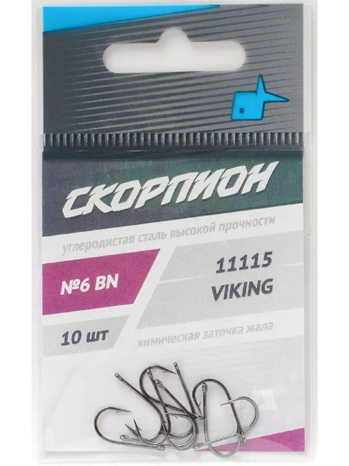 Крючок "Viking" Скорпион №6