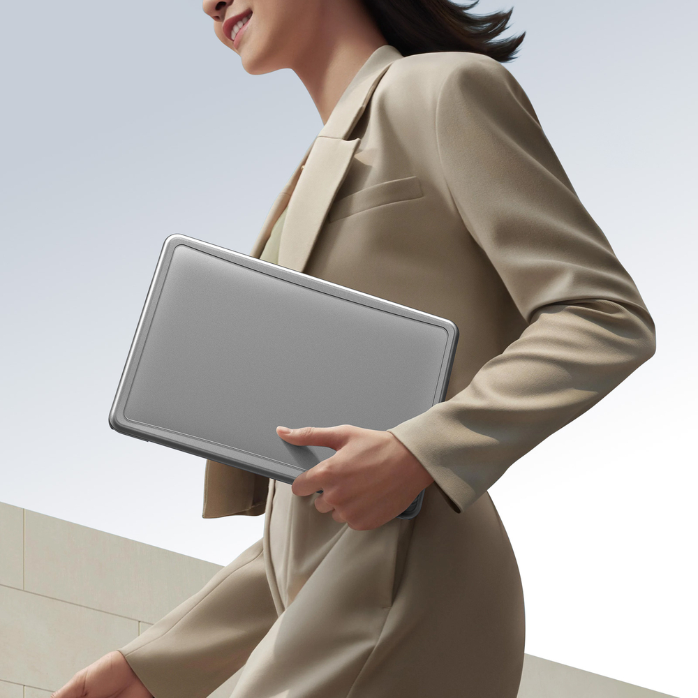 Чехол тонированный серый для ноутбука MacBook Neo 13 (с 2026-), серии LCGB Series Protective от Dux Ducis
