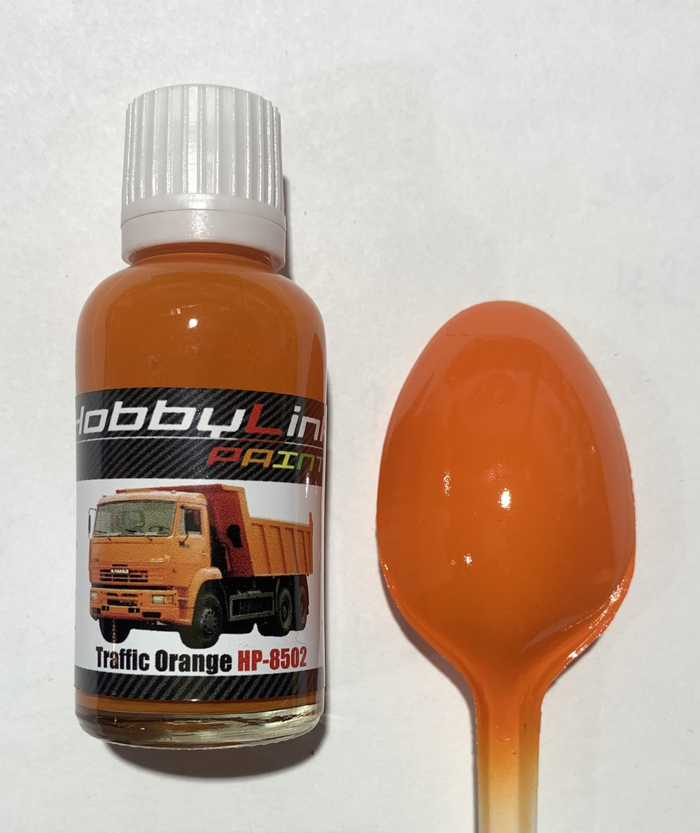 Краска лаковая HobbyLink RAL-2009 Traffic Orange HP-8502