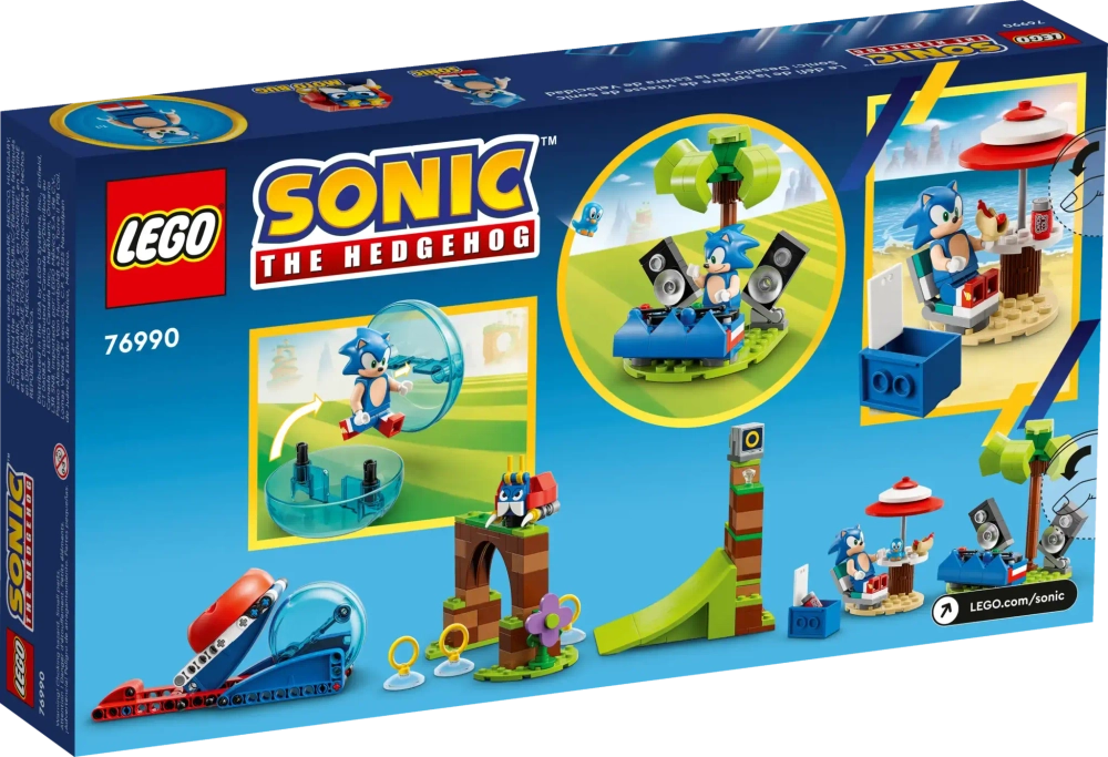 Конструктор LEGO Sonic the Hedgehog 76990 Испытание скоростной сферы Соника