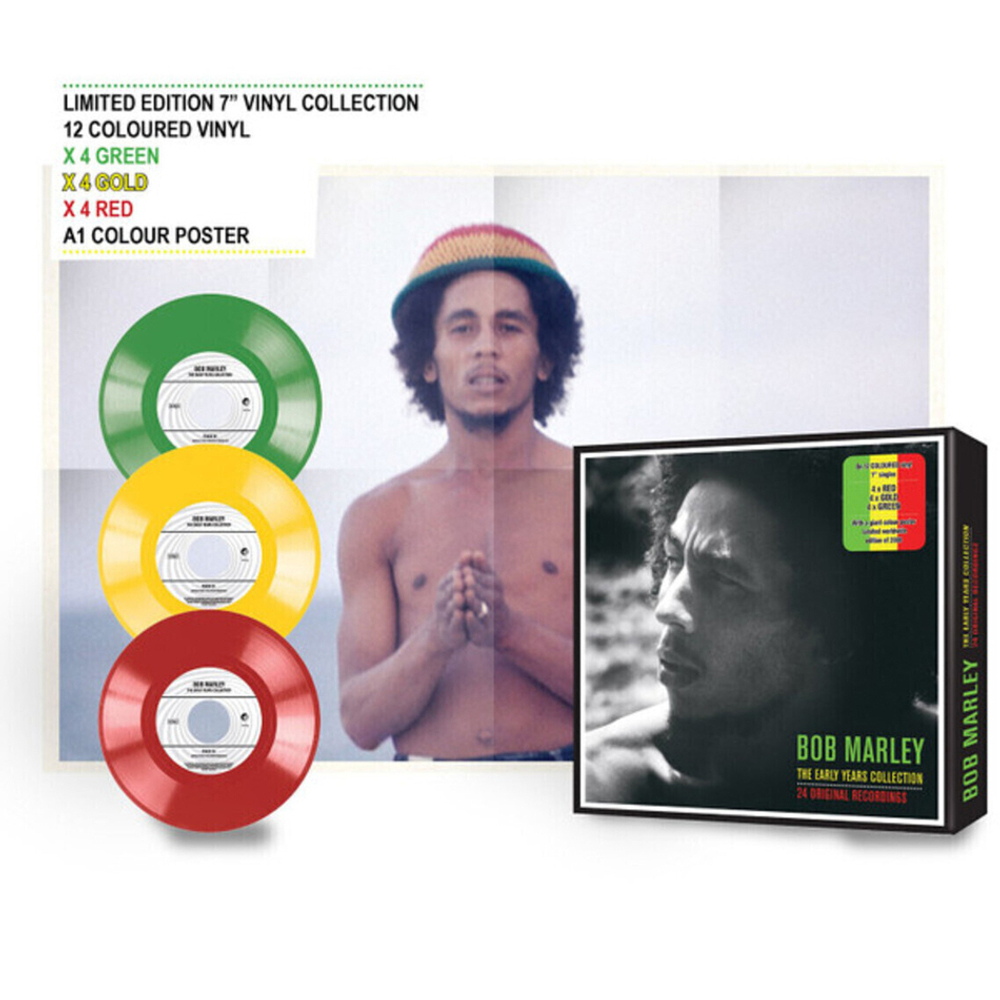 Bob Marley / The Early Years Collection (24 Original Recordings)(Limited Edition)(Coloured Vinyl)(12х7"Vinyl Single)
