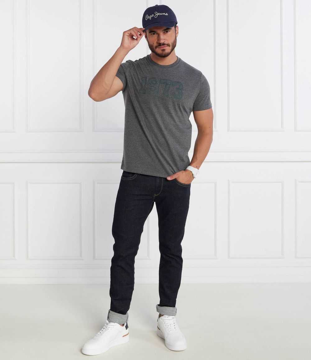 Футболка WYATT Pepe Jeans London - графитовый(PM509133)
