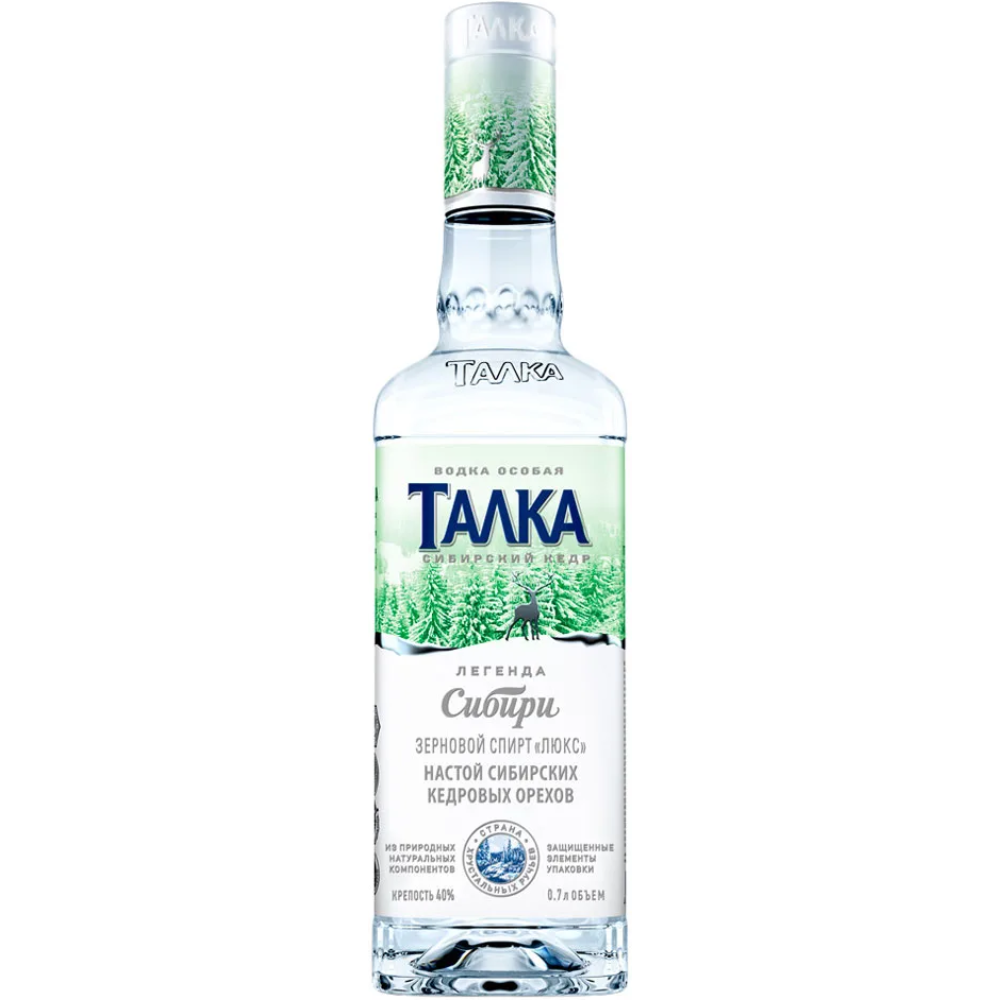 Водка Талка Сибирский Кедр 0.7 л